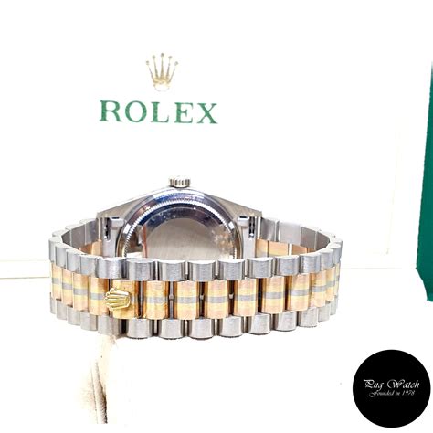 Not Available Rolex Oyster Perpetual Champagne Vignette Diamonds Full