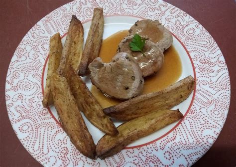 Recette Des Médaillons De Filet Mignon De Porc Potatoes Et Sauce Au Miel Babecook Livre De