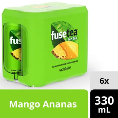 Fuse Tea Mango Ananas 6x330 ml İsteGelsin