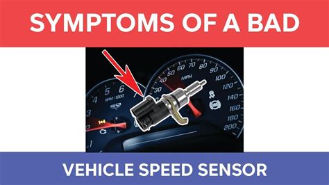 Symptoms Of A Bad Speed Sensor Faulty Or Failing Transmission Speed