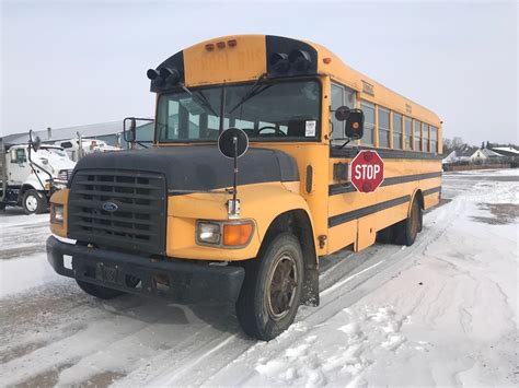 Salvage 1997 Ford B800 School Bus For Parts | Delisle, Saskatchewan ...