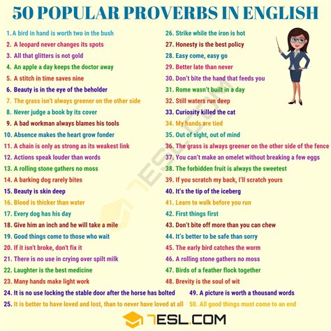 What Is A Proverb 50 Popular Proverbs In English With Meaning