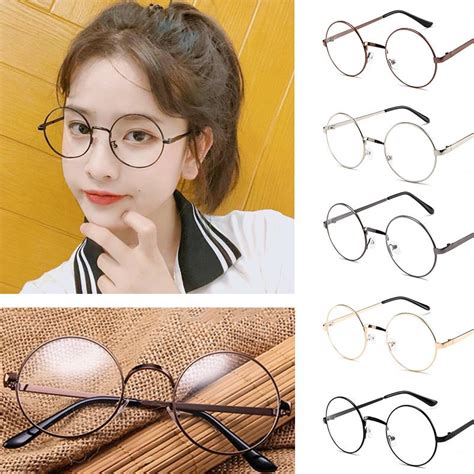 Buy Round Eyeglasses Glasses Frame Men Clear Fake Glasses Eyeglass Round Eye Glasses Frames For