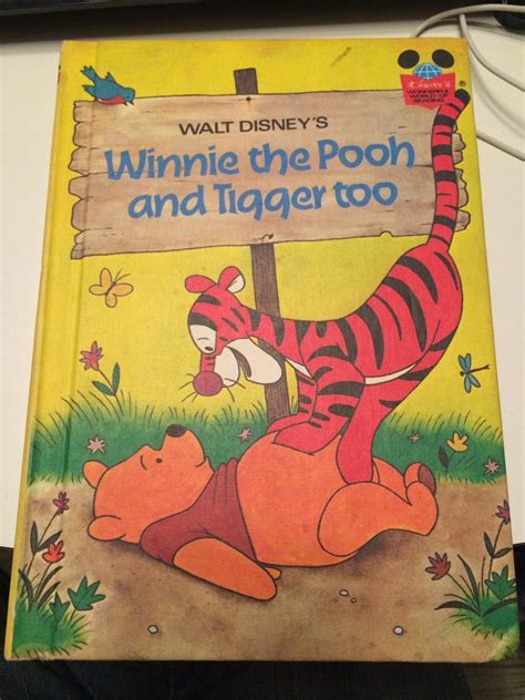 Winnie The Pooh And Tigger Too Disney S Wonderful World Of Reading [jan 27 1976] Disney Book Club