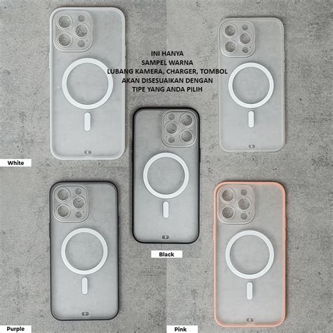 Sl Case Hp Magsafe Warna Magnetic Wireless Charging Casing Hp For Iphone 11 11 Pro 11 Pro Max 12