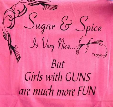 Girls With Guns Trap Shooting Wise Words Quotes Girls Be Like The