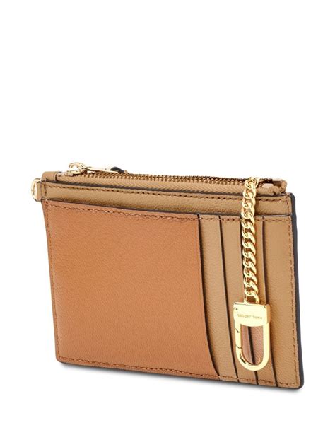 Marc Jacobs The Top Zip Leather Wallet In Buff ModeSens