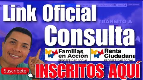 Consulta Aqui Inscritos Renta Ciudadana Familias Acci N Youtube