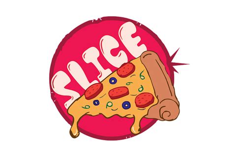 SLICE PIZZA LOGO by Kishor on Dribbble