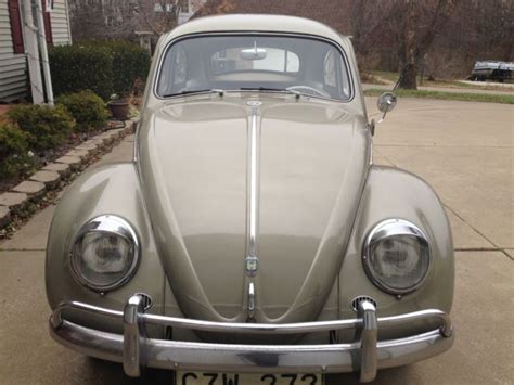 1958 Beetle Swedish Import 6V Semaphores Bosch Headlights New Interior