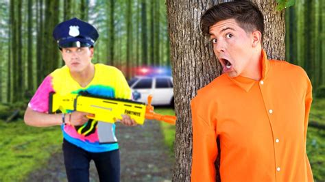 NERF Prison Escape Challenge Funny YouTube