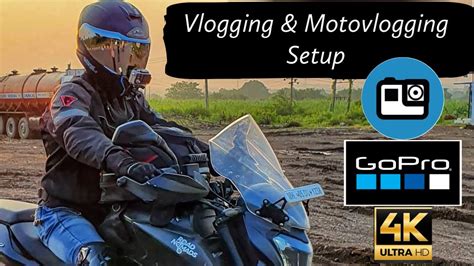 Gopro Hero Best Vlogging Motovlogging Setup Youtube