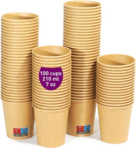 Gobelets Jetables En Carton Kraft De Ml Oz R Sistants