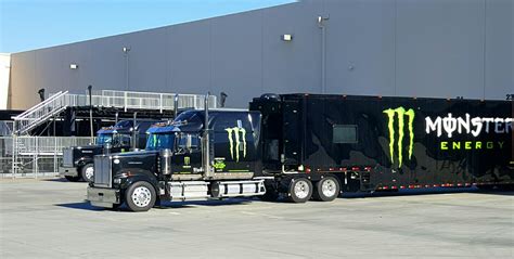 Monster Energy Truck Bilscreen