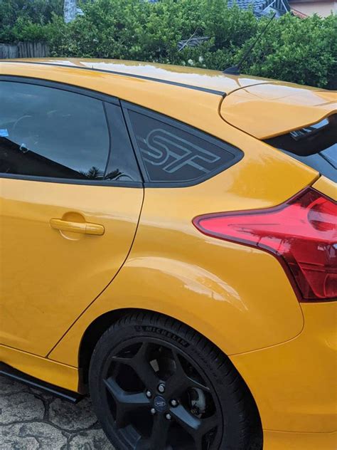 X2 Ford Focus Corner Window Sticker Decal 2012 2018 Etsy