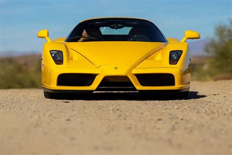 Deze Legendarische Gele Ferrari Enzo Kan Deze Maand Nog Van Jou Zijn