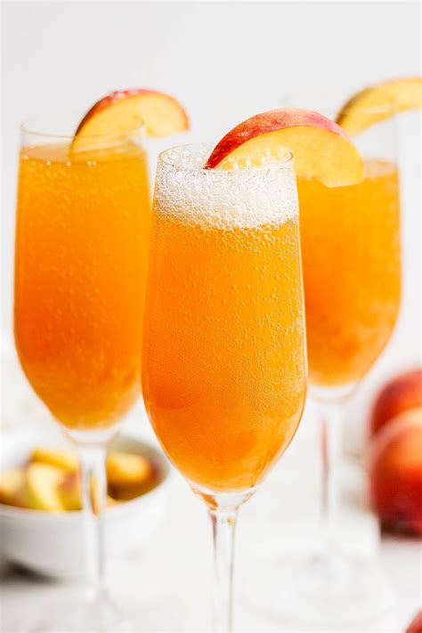 Peach Bellini Recipe Champagne Besto Blog