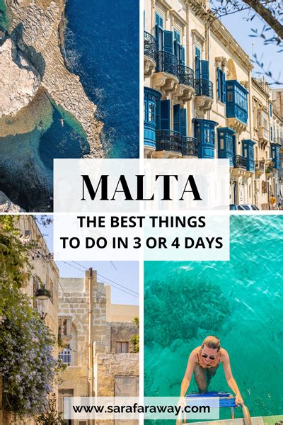 Malta Itinerary The Best Things To Do In Malta In 3 Or 4 Days Sara