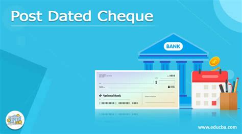 Post Dated Cheque How Does Post Dated Cheque Work With Example