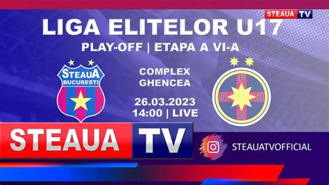 Steaua S C F C Fcsb S A Liga Elitelor U Youtube