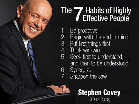 Stephen Covey Stephen Covey Highly Effective People Stephen Covey