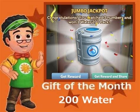 FarmVille2 Collect 30 Free Water This Month Games Media