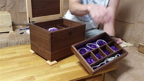 Шкатулка с секретом. Geselestuk. Schmuckkästchen - YouTube