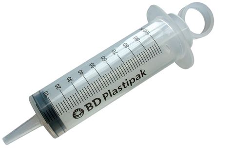BD Plastipak kumimäntäruisku, 100ml, katetri | Tammed Oy
