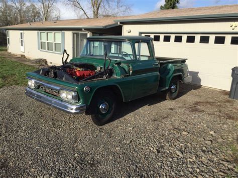 Ready To Drive 1960 Gmc 1000 Custom Barn Finds