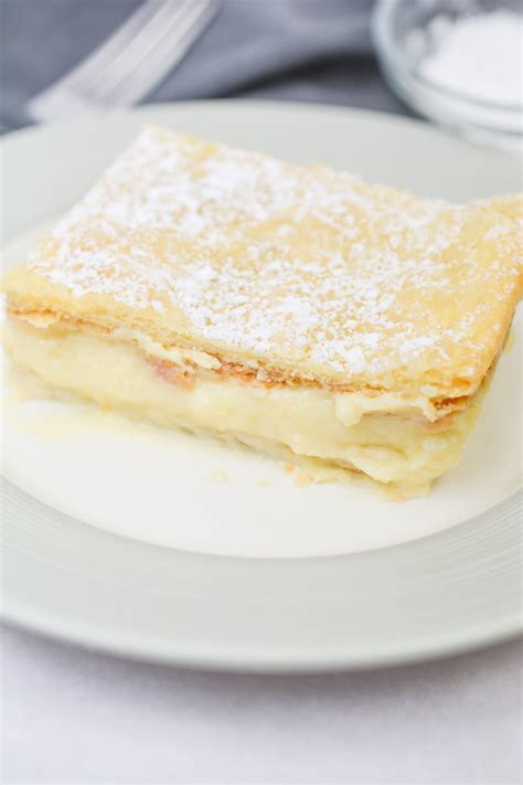 Classic Vanilla Custard Bars