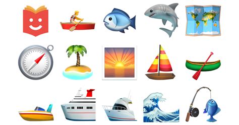 🚣🌊🌅 Boat Emojis Collection 🚣🐟🦈🗺️🧭🏝️🌅 — Copy And Paste