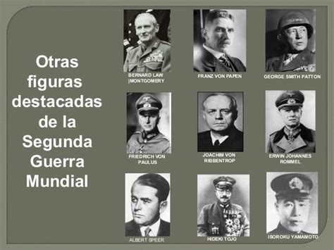 Protagonistas De La Segunda Guerra Mundial