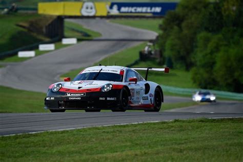 Imsa Two Porsche Crews On The Top At Virginia International Raceway