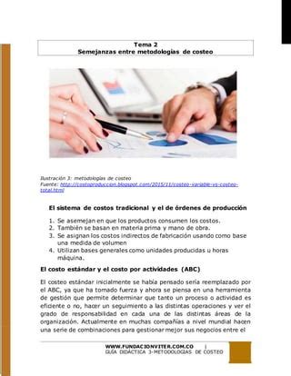 Metodologias De Costeo PDF