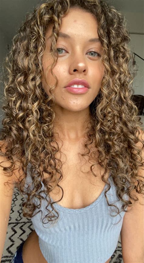 Curly Hair Inspiration Colored Curly Hair Dyed Curly Hair Curly