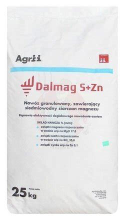 Siarczan Magnezu Dalmag S Zn Kg Asortyment Nawozy Nawozy