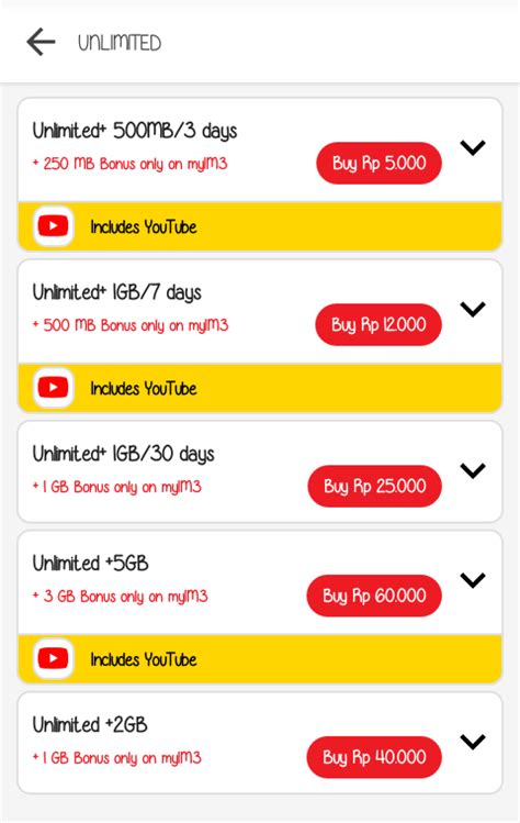 Cara Daftar Paket Youtube Indosat Yang Unlimited