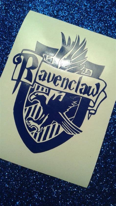 Ravenclaw Decal Inch House Crest Colors Hogwarts Vinyl Car