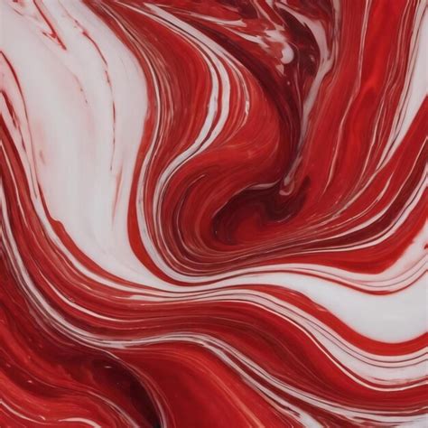 Premium AI Image Unveiling The Dynamic Energy Of Abstract Red Liquid