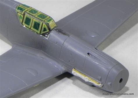 Me-109 VTail IV Canopy Masked 2 – Model Paint Solutions