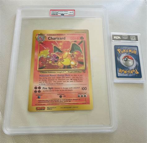 Psa Charizard Glurak Dracaufeu Old Jumbo Pokemon Kaufen