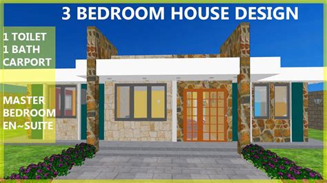 3 Bedroom Modern House Design Idea 114 Sqm Youtube