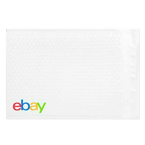 10 Pack EBay Branded Padded Airjacket Envelopes Multi Color Print 6 5