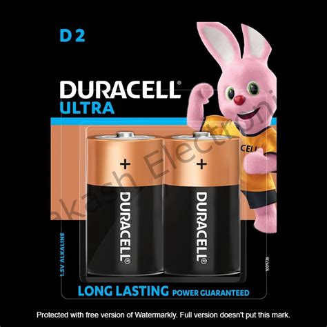 Lr20 Mn1300 Duracell Ultra Size D Alkaline Battery 15volt At Rs 300pair In New Delhi