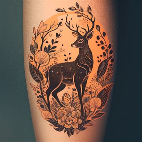 70 Deer Tattoo Ideas For Men - TattooClue.com