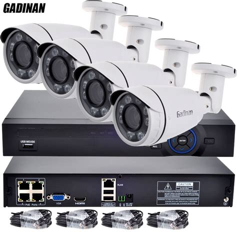 Gadinan Onvif P Ch Hd Nvr Poe Kit Real Poe V Mp Pc Poe Ip