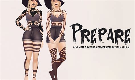 Sims 4 Vampire Tattoo CC The Ultimate List FandomSpot