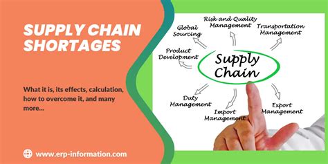 Supply Chain Shortages Causes Calculation