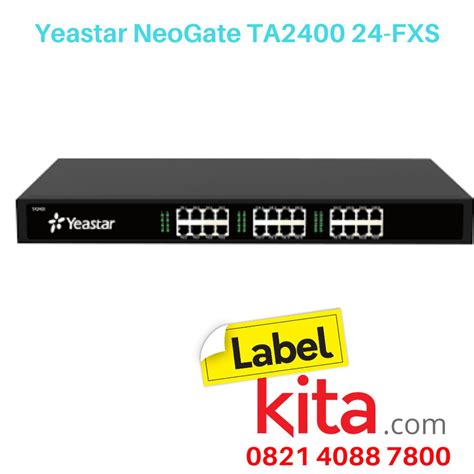 Jual Yeastar PBX NeoGate TA2400 24 FXS Gateway Shopee Indonesia