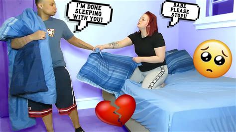 I Don T Want To Sleep With You Prank On My Girlfriend She Cries Youtube